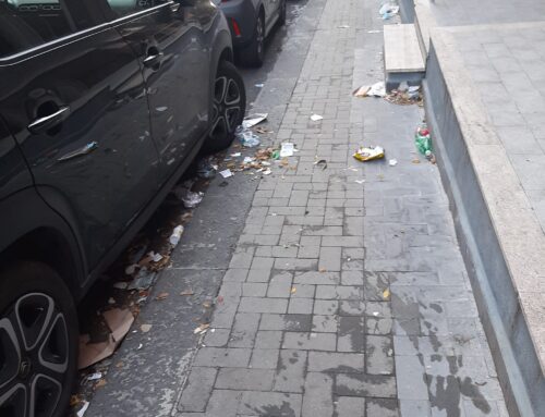 Catania, sporcizia al Borgo